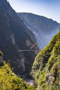 Scenic view of mountains