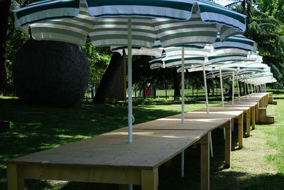 Built structure in park