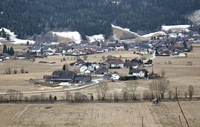 Houses in town