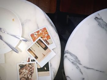 Close-up of food on table