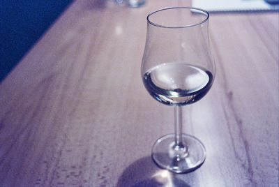 Close-up of drink on table