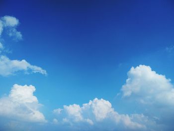 Low angle view of clouds in sky