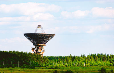 Radio astronomy observatory with a radio telescope rt-64 tna-1500