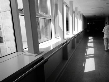 Full length of woman standing in building