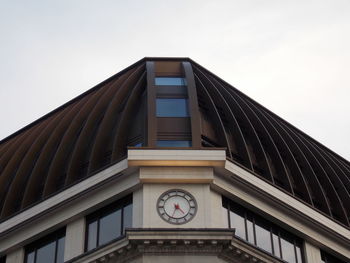 Low angle view of building against sky