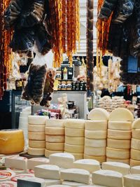 Portrait of woman standing in store