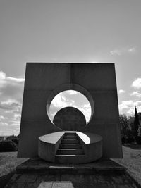 View of built structure against sky