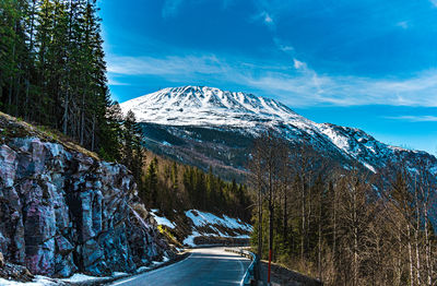 View of gaustatoppen 1883 moh