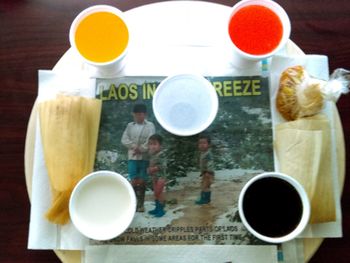 Close-up of coffee cup on table