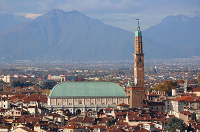 Aerial view of a city