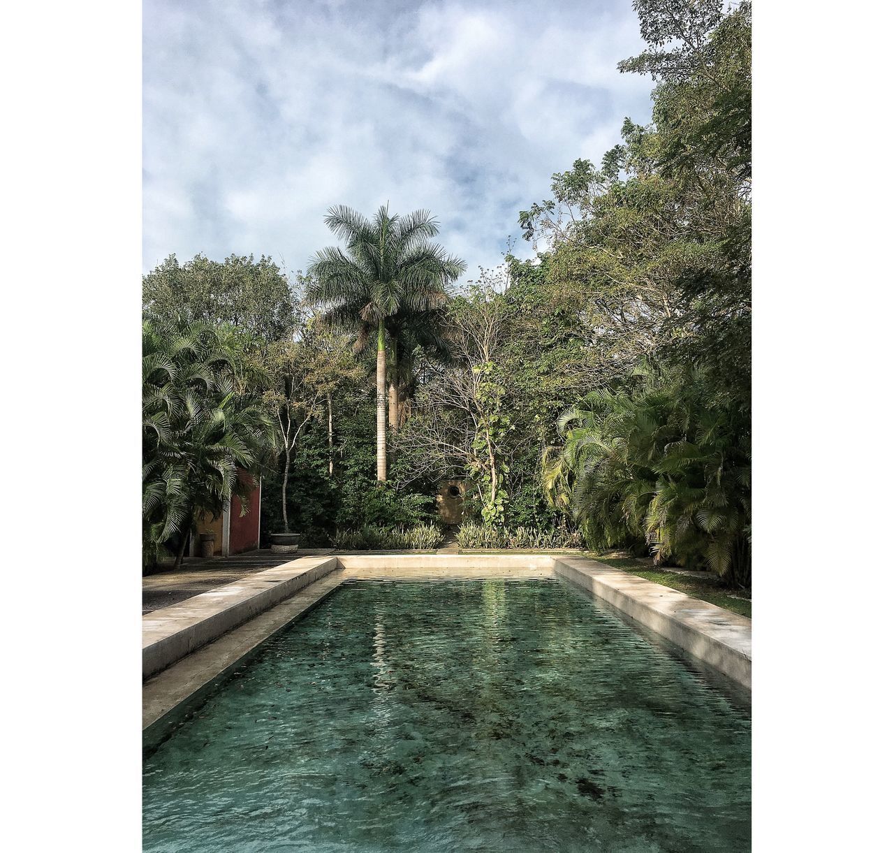 VIEW OF SWIMMING POOL AGAINST SKY