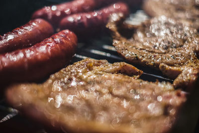 Full frame shot of meat