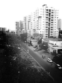 View of buildings in city