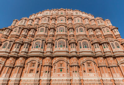 Low angle view of historical building against sky