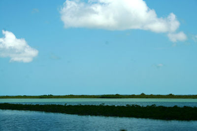 Scenic view of blue sky