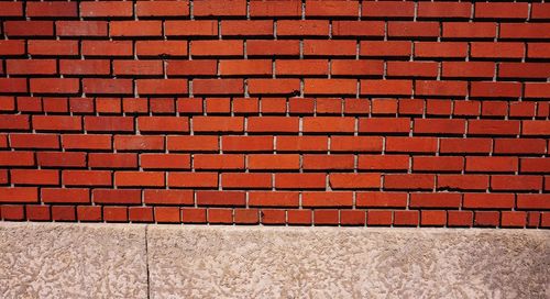 Close-up of brick wall