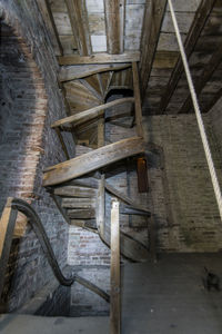 Staircase in old building