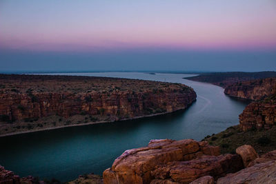 Gandikota grand canyon of india tourism place located at kadapa, andhra pradesh