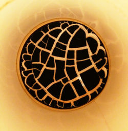 Close-up of spiral staircase