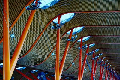 Low angle view of ceiling