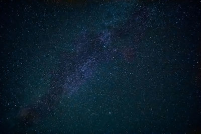 Low angle view of stars in sky