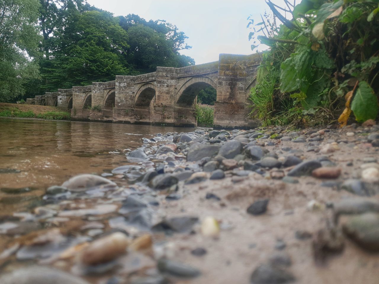 bridge, water, architecture, river, built structure, nature, plant, tree, arch, arch bridge, no people, sky, waterway, history, day, environment, outdoors, transportation, travel destinations, the past