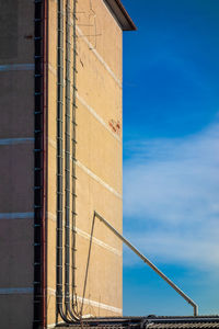 Low angle view of building against sky