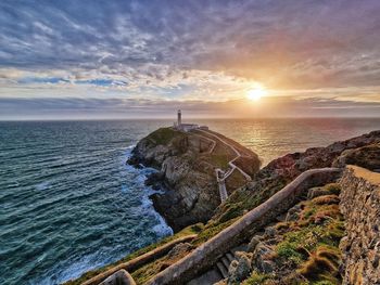 South stack lighthouse house, anglesey 