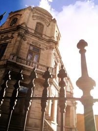 Low angle view of statue