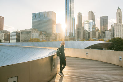 Skyscrapers in city