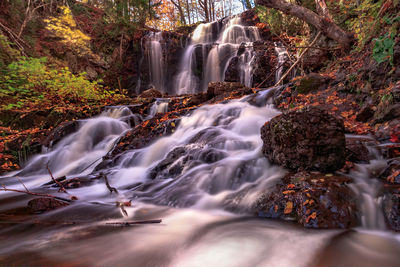 Waterfall in forest