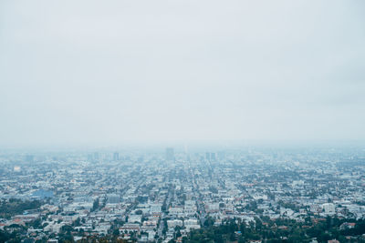 Aerial view of cityscape