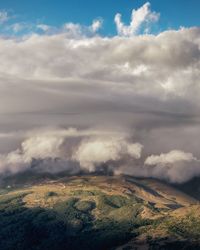 Scenic view of cloudscape against sky