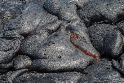 Full frame shot of lava