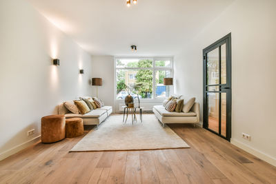 Modern living room in apartment