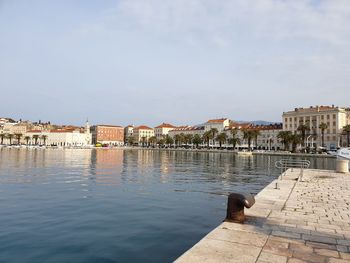 Buildings at waterfront