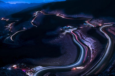 Aerial view of mountain