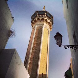 Low angle view of building against sky