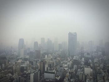 Skyscrapers in city