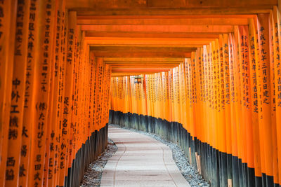 Corridor of temple