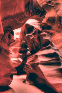 Full frame shot of rock formation