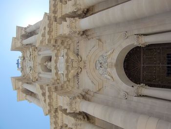 Low angle view of a temple