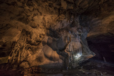Close-up of cave