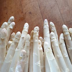 Close-up of white fabric