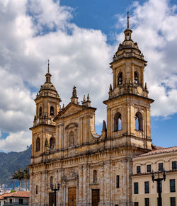 Low angle view of cathedral against sky