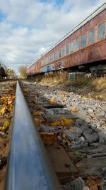 Surface level of road