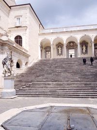 Low angle view of steps