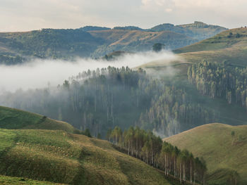 Panoramic view of landscape against sky