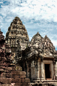 Low angle view of a temple