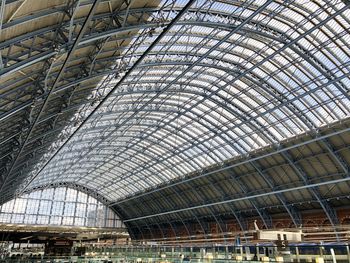 Low angle view of modern ceiling